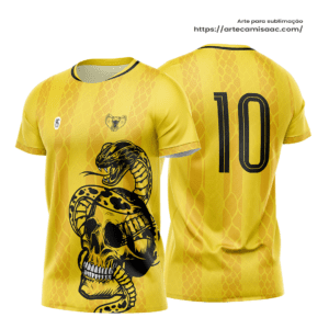 Arte Vetor Camisa Interclasse Cobra