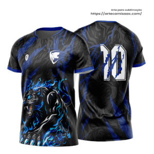 Arte Vetor Camisa Interclasse Pantera Mod-01