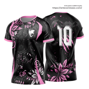 Arte Vetor Camisa Interclasse Pantera Mod-04