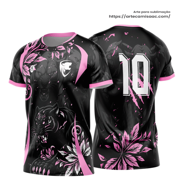 Arte Vetor Camisa Interclasse Pantera Mod-04